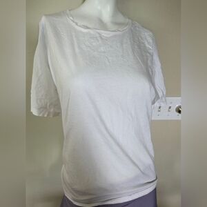 a new day White Short Sleeve Tee